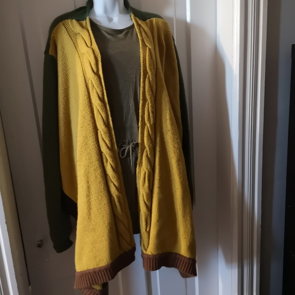 Patchwork Fall Sweater - Picture 7 of 7